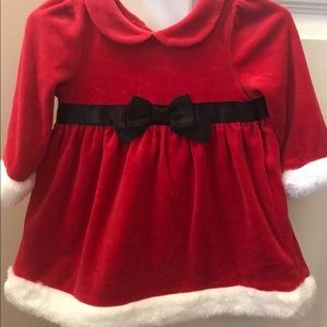 Gymboree baby girl santa dress